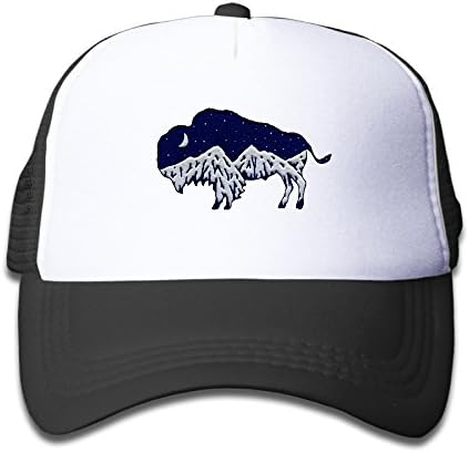 לוגו ההר ביזון שלי ילדים חמודים אופנה כובעי בייסבול מגניבים כובעי רשת