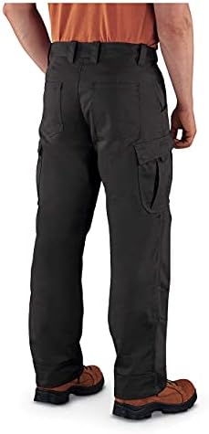מכנסי מטען עבודה עם ציוד מדריך לגברים מכותנה, מכנסיים טקטיים גדולים וגבוהים לבנייה, שירות ובטיחות