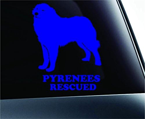 פירנאים נהדרים שחולצו סמל כלב מדבקות כפה הדפסת כלב כלב חיות מחמד גזע אהבת חלון מדבקת מכונית