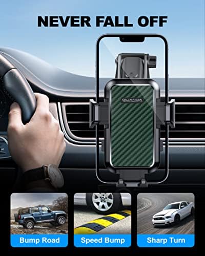 Guanda Technologies Co., Ltd. טלפון הרכבה לרכב, מחזיק טלפון סלולרי לשמשה קדמית
