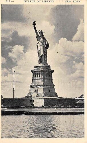 פסל החירות, גלויה בניו יורק