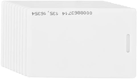 כרטיס גישה RFID Wrable Card/בקרת דלת קרבה כרטיס גישה לגישה/כרטיסים דקים לבנים תומכים בשכתוב 10 יחידות
