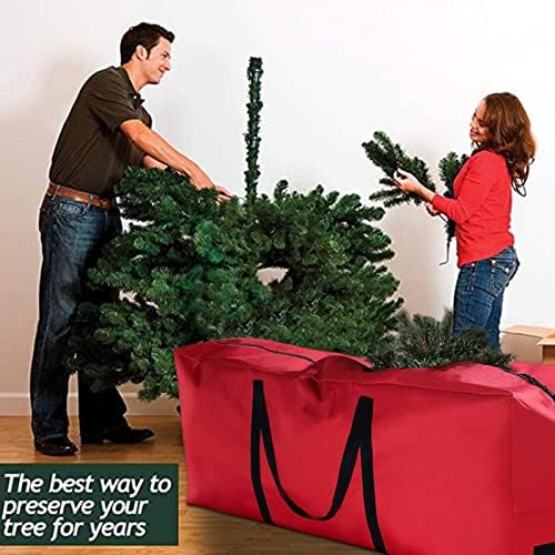 עץ חג המולד אחסון מיכל, עמיד למים אחסון שקיות ארוך טוטס לאחסון כבד החובה עיפרון תיק