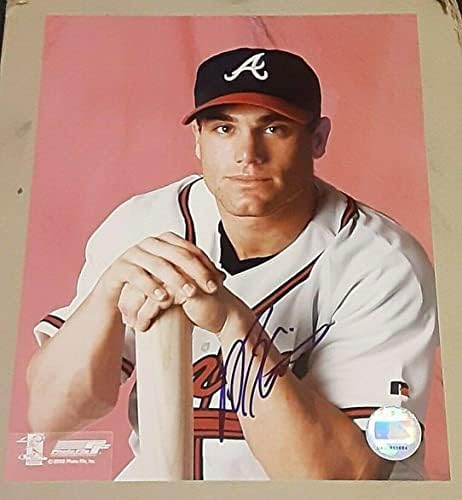 מרקוס ג'יילס אטלנטה ברייבס חתום קובץ צילום חתימה 8x10 COA MLB בייסבול - תמונות MLB עם חתימה