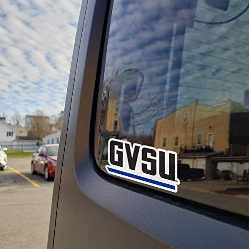 מדבקת עמק גרנד GVSU מדבקות מכוניות גרנד וואלי סטייט אוניברסיטת לייקרס חוסמים אותיות כבד עמיד בפני מזג אוויר רשמית ויניל NCAA לפגושים,