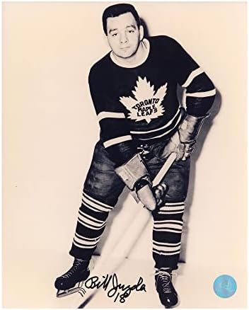ביל ג'וזדה טורונטו מייפל עלים חתימה על חתימה שש 8x10 צילום - תמונות NHL עם חתימה
