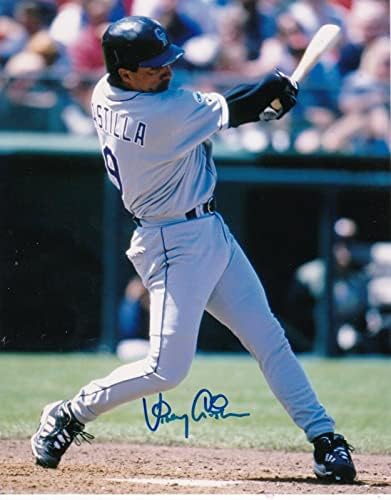ויני קסטילה קולורדו רוקיס אקשן חתום 8x10 - תמונות MLB עם חתימה