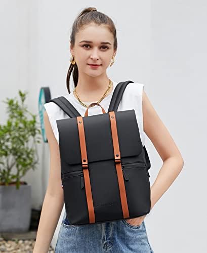 QimiaObaby תיקי גב נייד תיק מחשב נייד אופנה תרמיל מזדמן עבודה גדולה